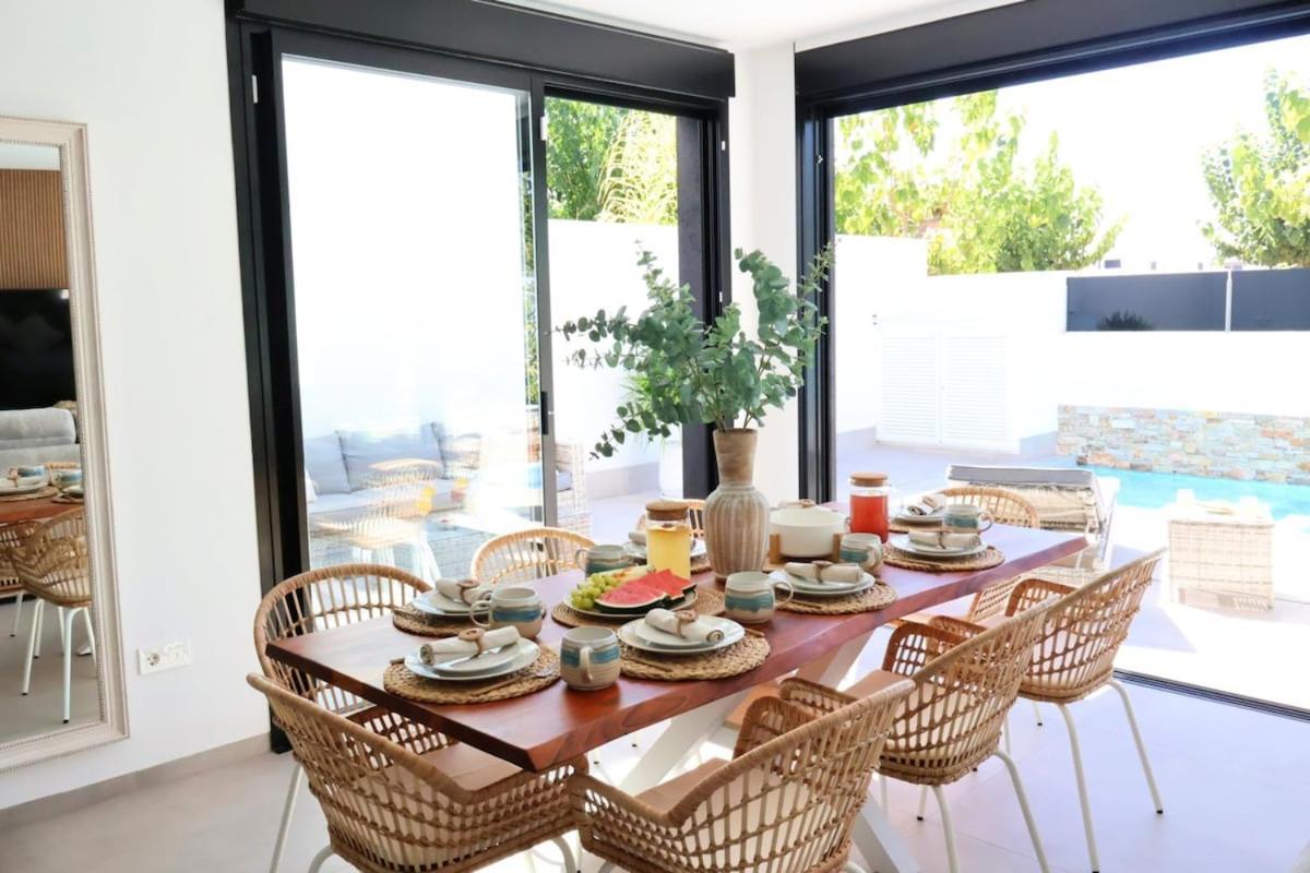 Villa Murcia - Private Heated Pool & Jacuzzi Santiago De La Ribera Buitenkant foto