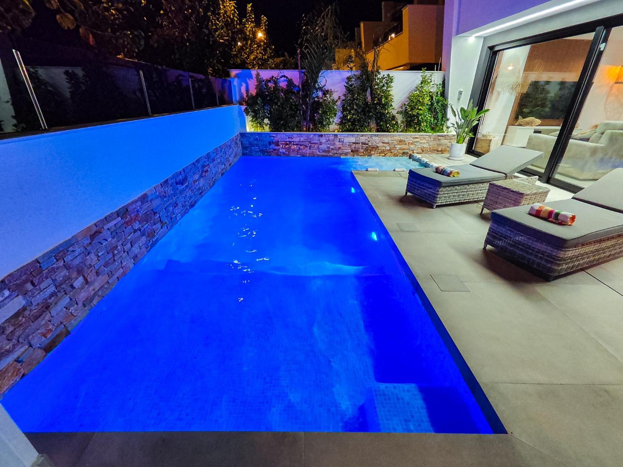 Villa Murcia - Private Heated Pool & Jacuzzi Santiago De La Ribera Buitenkant foto