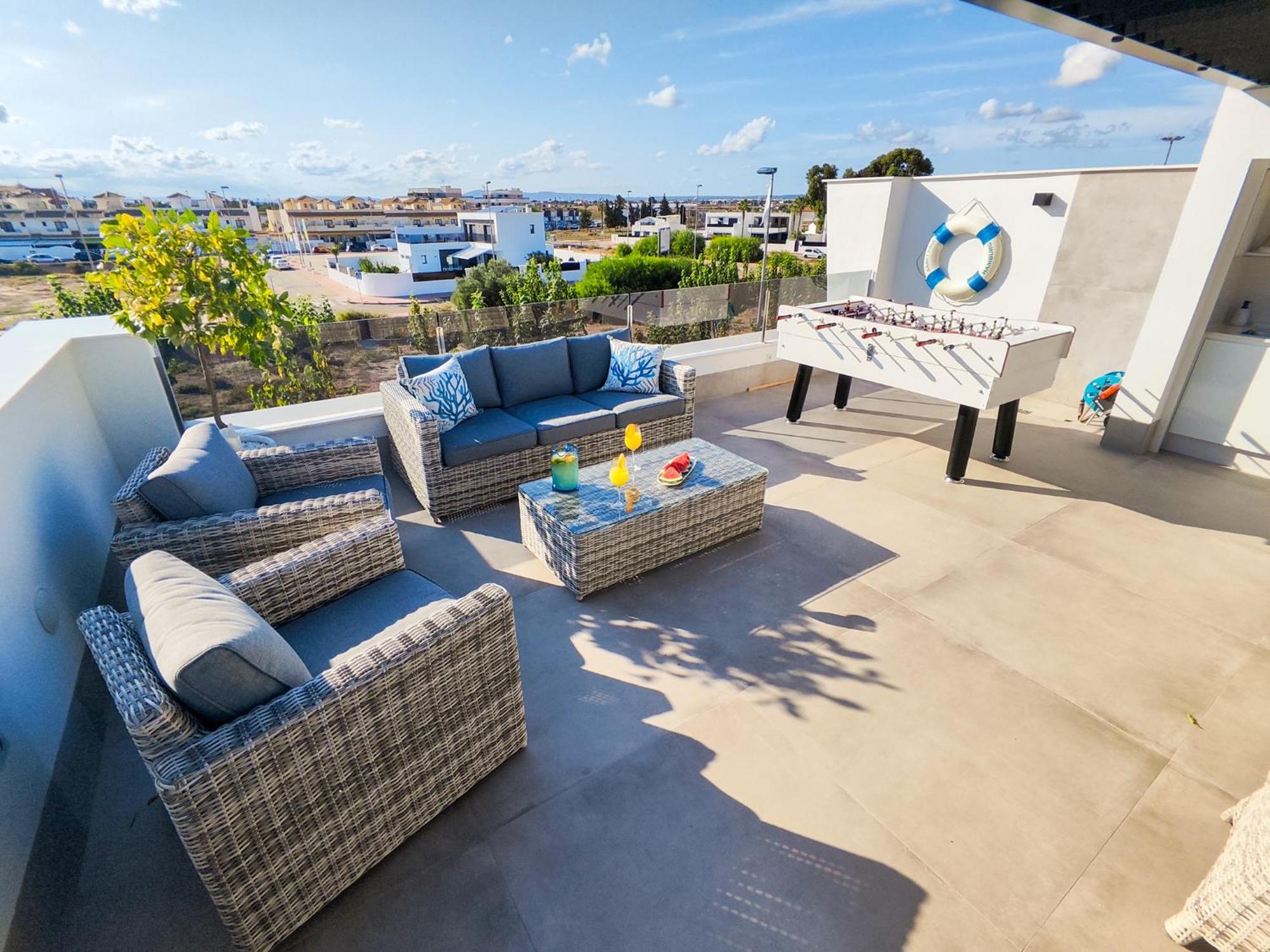 Villa Murcia - Private Heated Pool & Jacuzzi Santiago De La Ribera Buitenkant foto